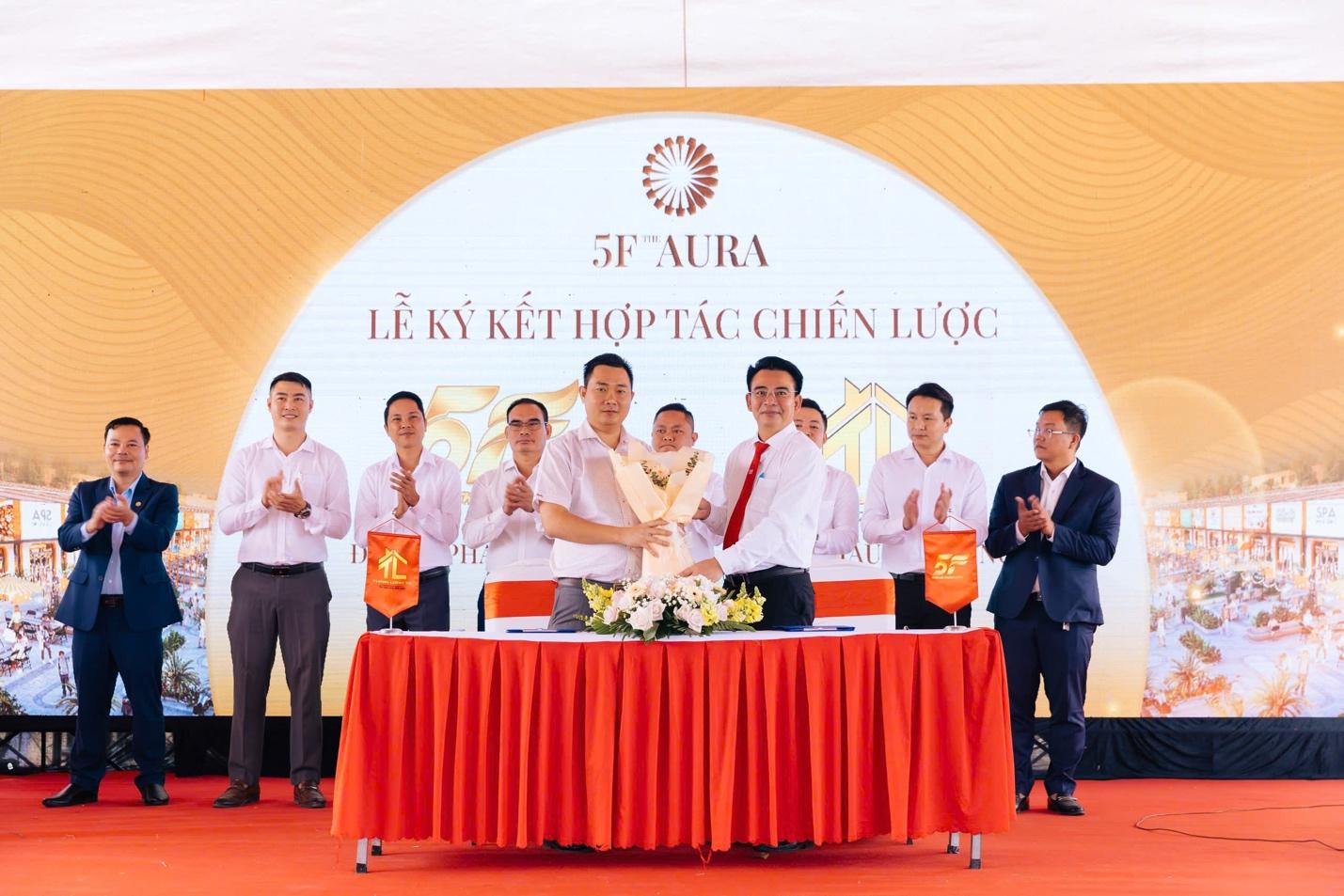 Khởi công dự án 5F The Aura - Thương phố kinh doanh sầm uất bậc nhất Bàu Bàng, Bình Dương