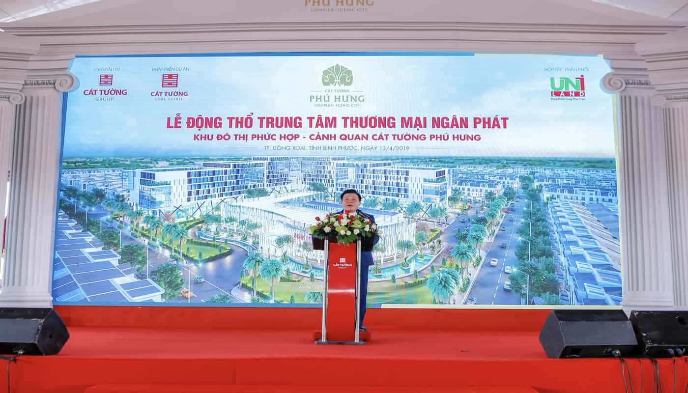 Lễ Động Thổ TTTM Ngân Phát